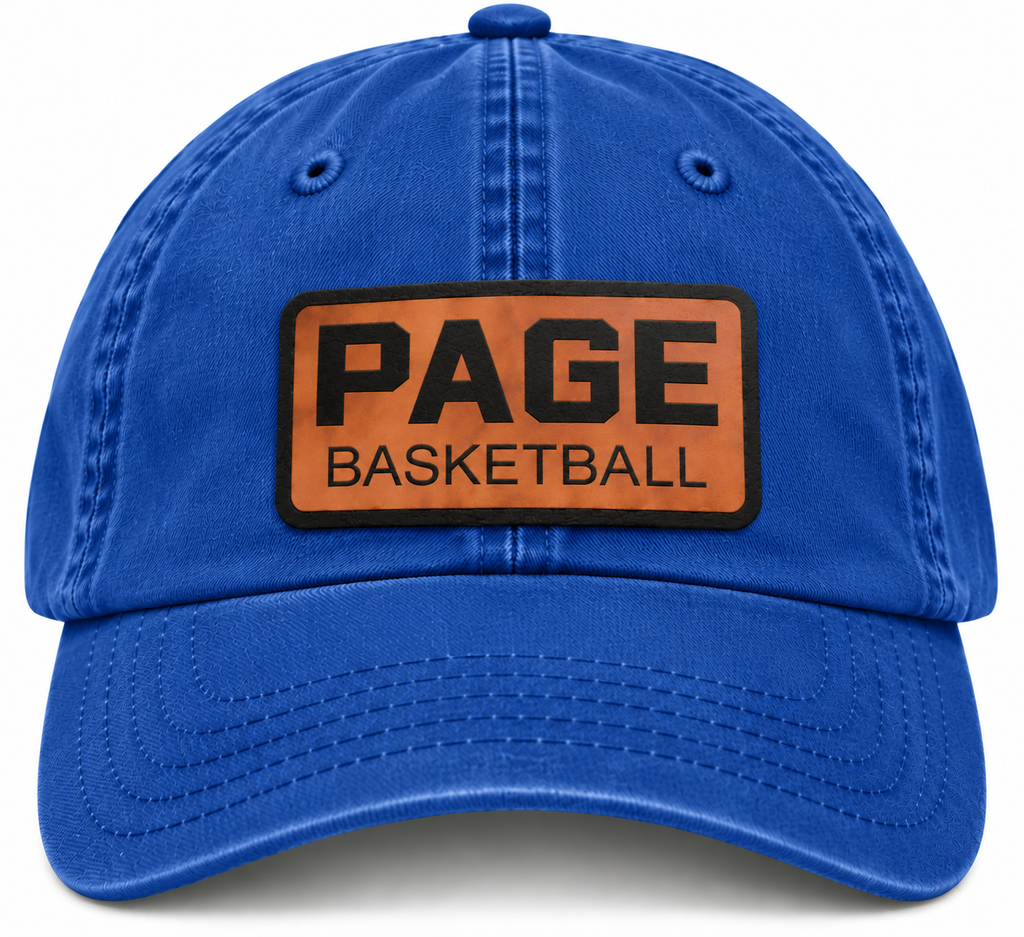 Page Basketball Dad Hat