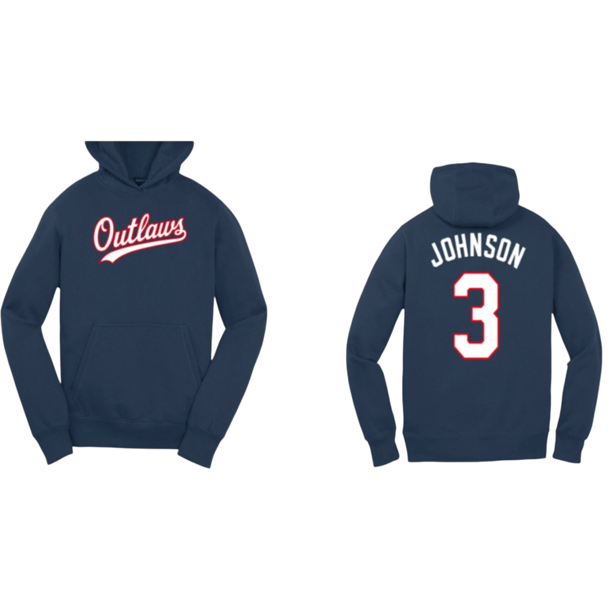 Custom Outlaw Hoodie