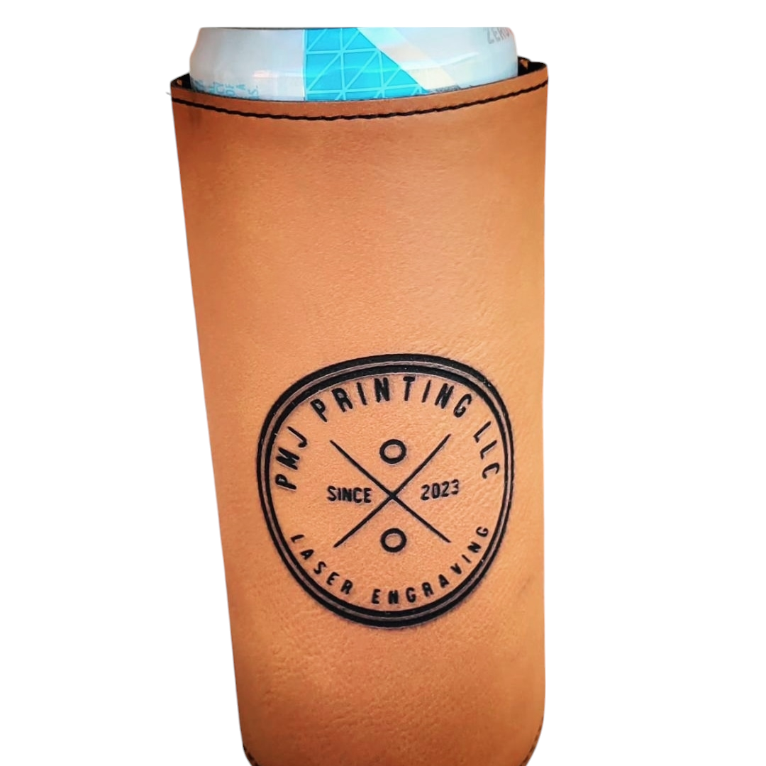 Slim Can Koozie - Laser Engraved