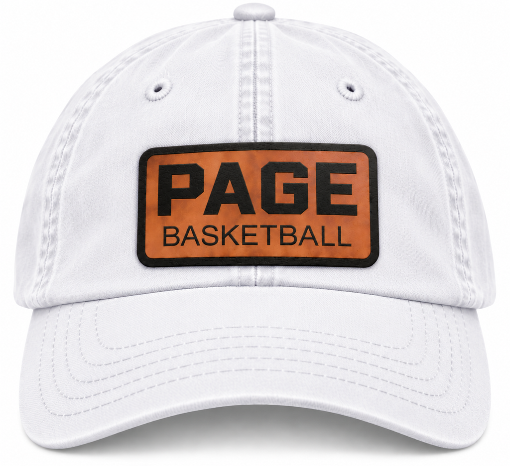 Page Basketball Dad Hat