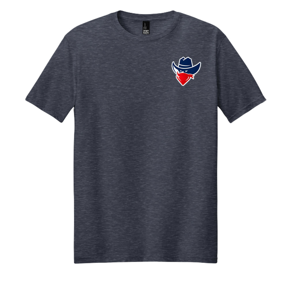 Heathered Navy - DM108 - FRONT