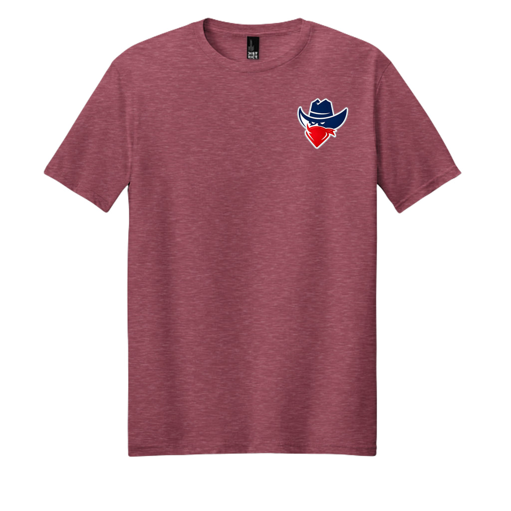 Heathered Red - DM108 - FRONT
