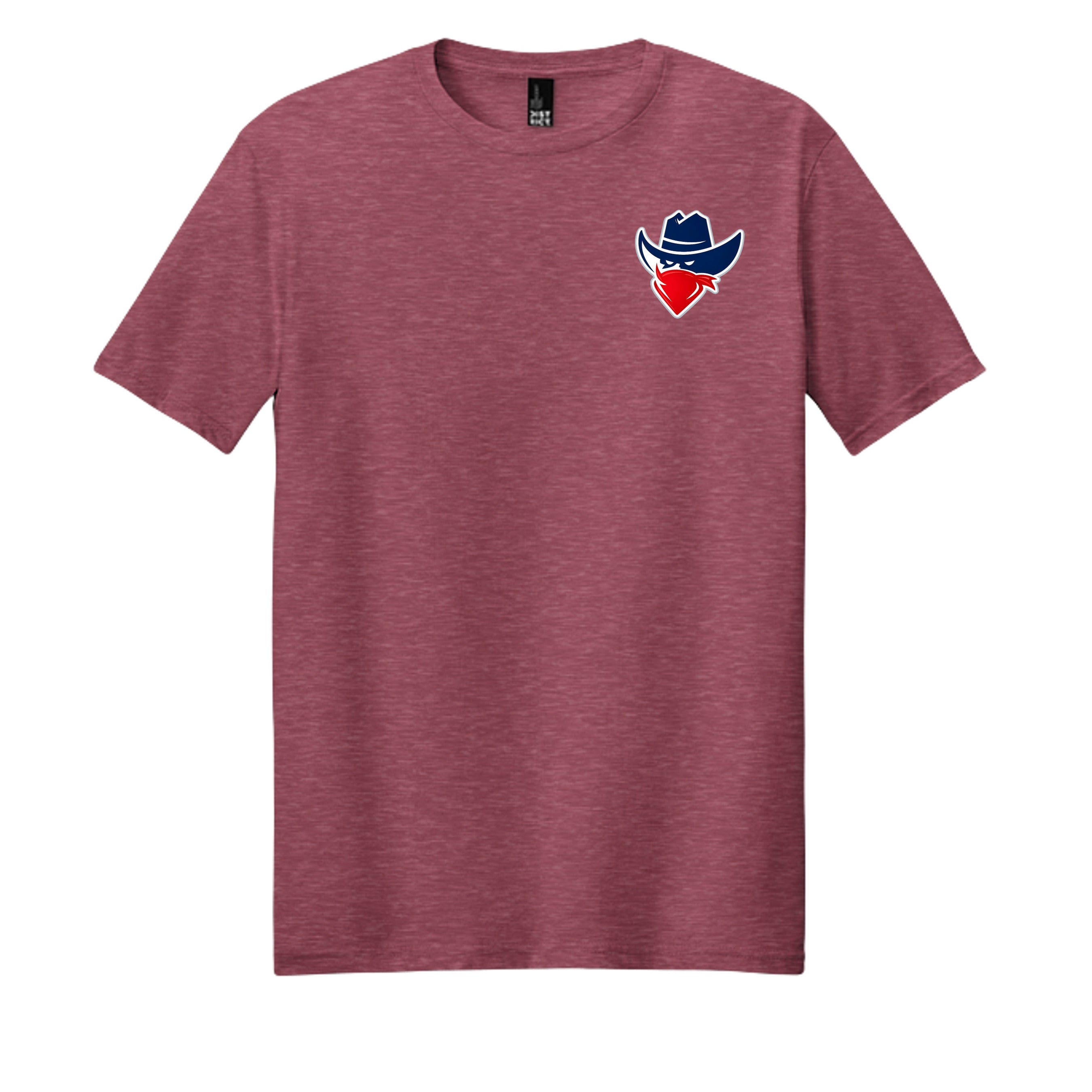 Heathered Red - DM108 - FRONT